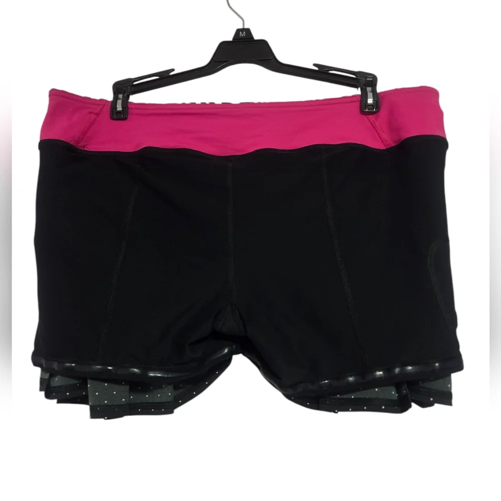 Lululemon Athletica Black and White Skater Mini Skirt - Picture 3 of 10